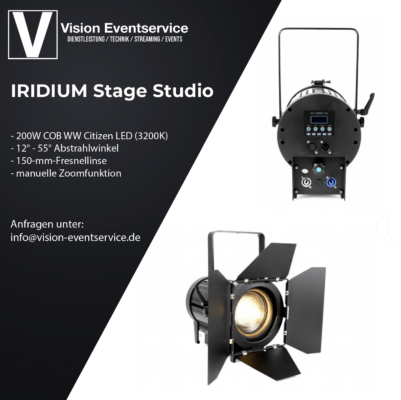 IRIDIUM Stage Studio Vision Eventservice