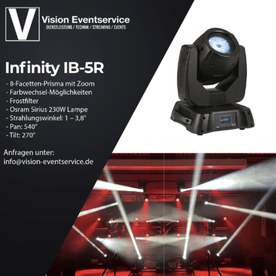 Infinity IB-5R Vision Eventservice
