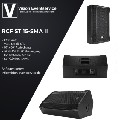 RCF ST 15-SMA II Vision Eventservice